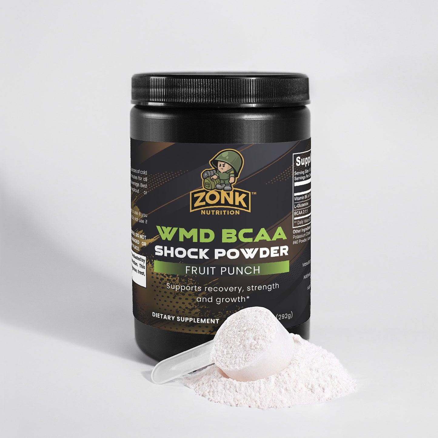 WMD BCAA Shock Powder (Fruit Punch)