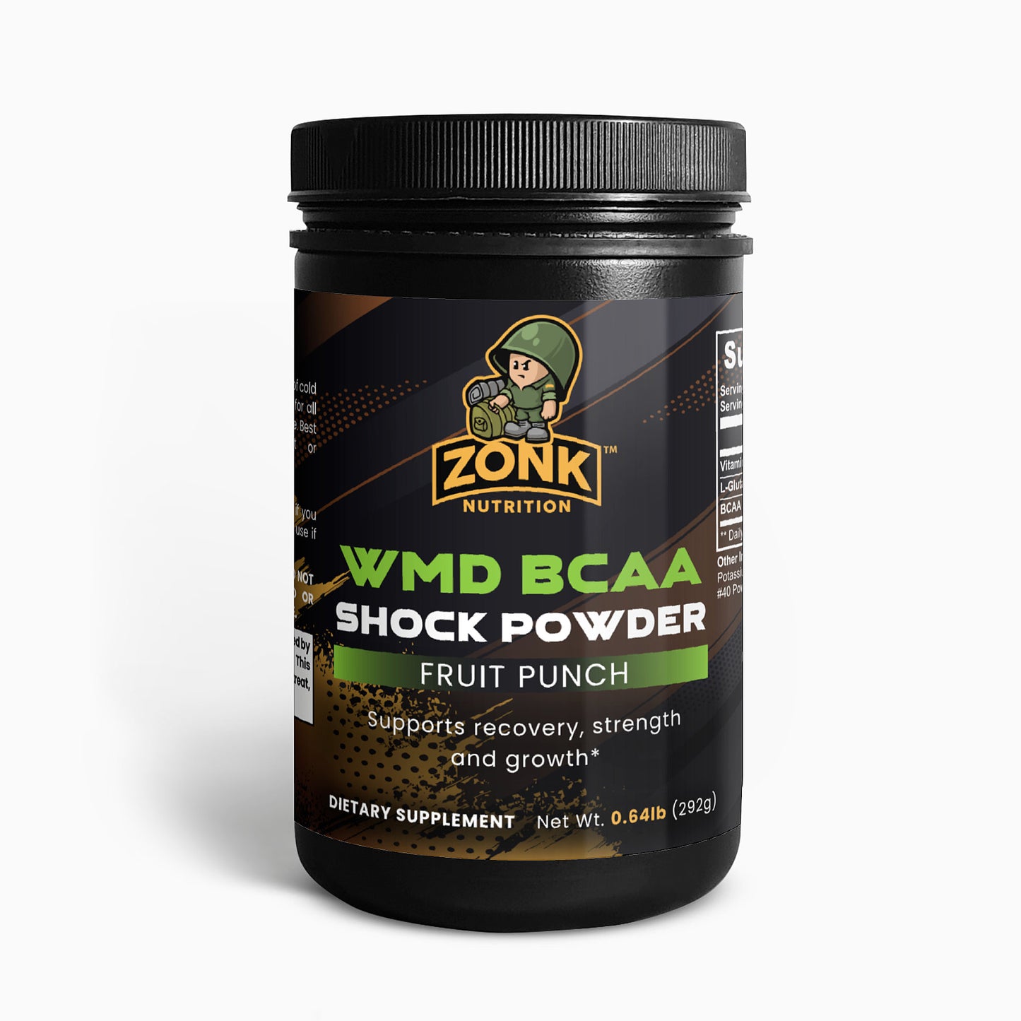 WMD BCAA Shock Powder (Fruit Punch)