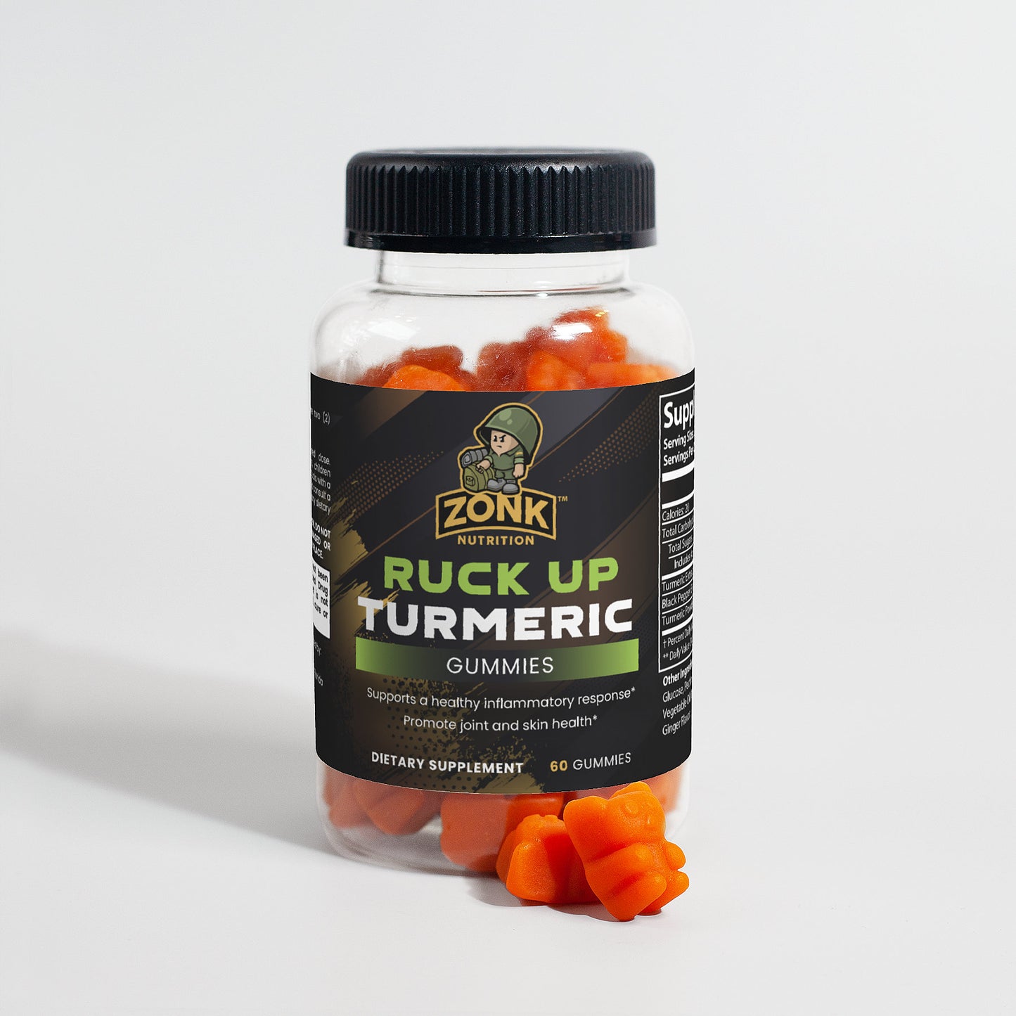 RUCK UP Turmeric Gummies