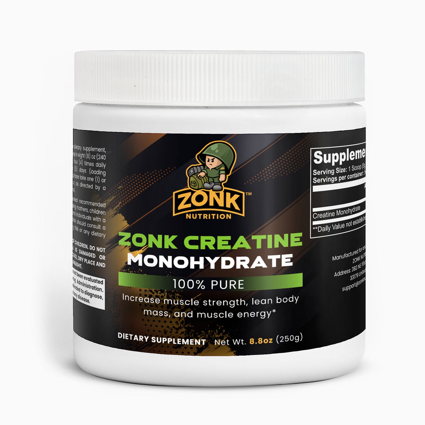 ZONK Creatine Monohydrate