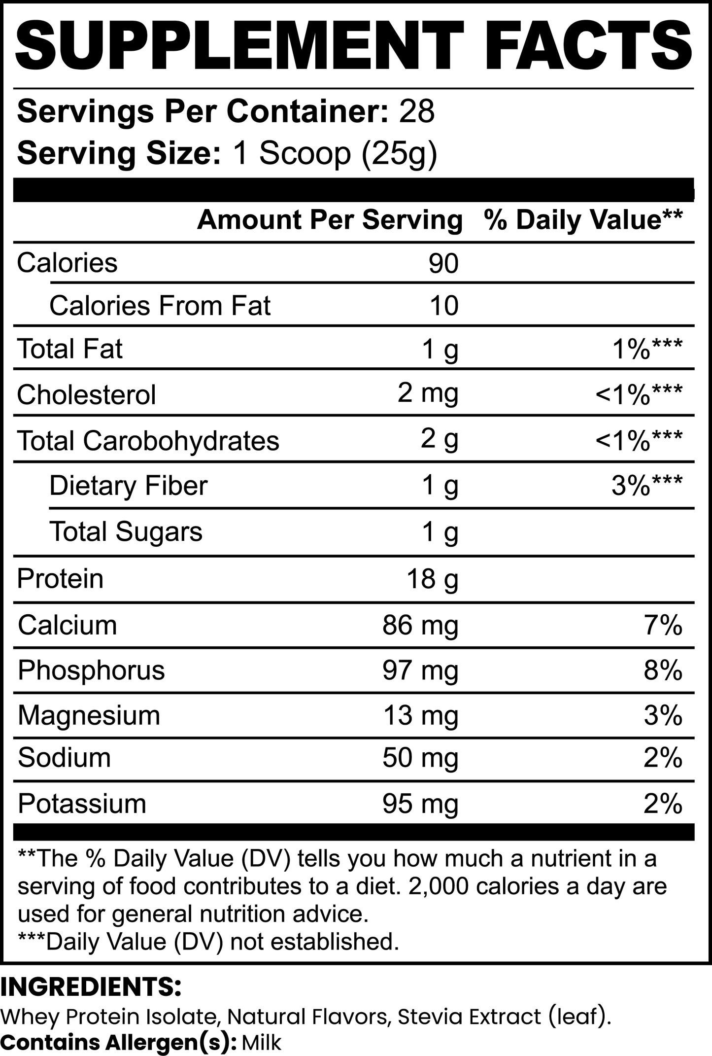 MRE DELIVERY Whey Protein Isolate (Chocolate)