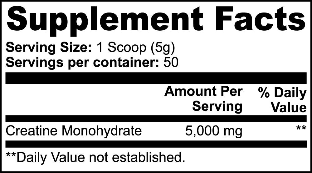 ZONK Creatine Monohydrate