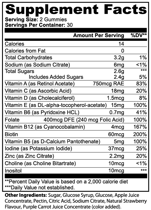 Gominolas Multivitamínicas RANGER Ositos (Adulto)